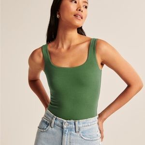 Abercrombie AF Cotton Seamless Tank Bodysuit - Like New
